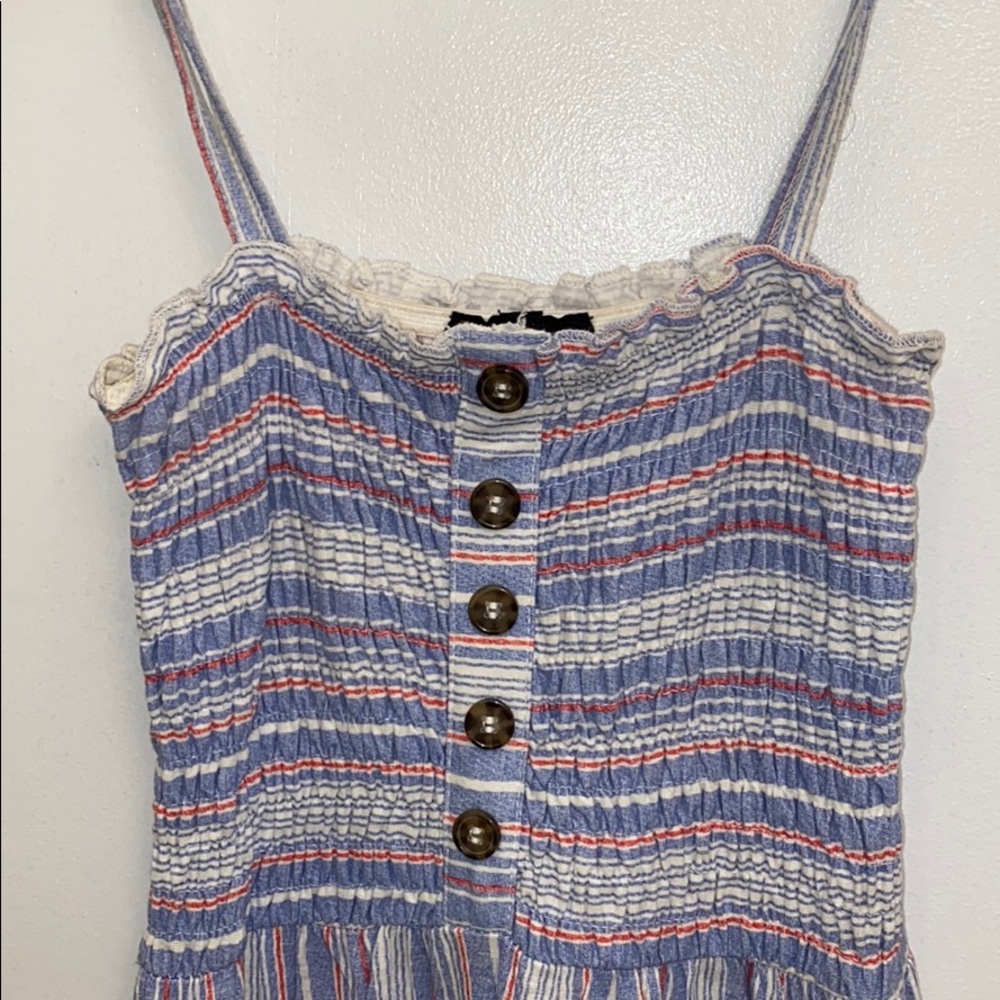 Topshop women’s striped midi dress